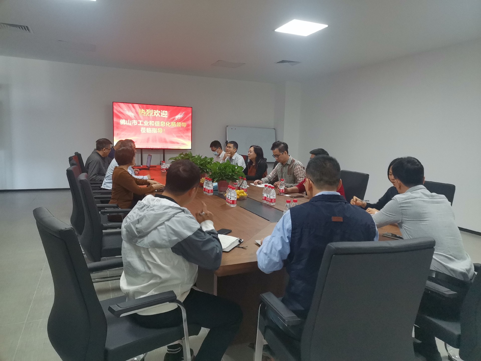 佛山市工業(yè)和信息化局?jǐn)y區(qū)、鎮(zhèn)各級領(lǐng)導(dǎo)對我司展開調(diào)研，助力企業(yè)未來發(fā)展