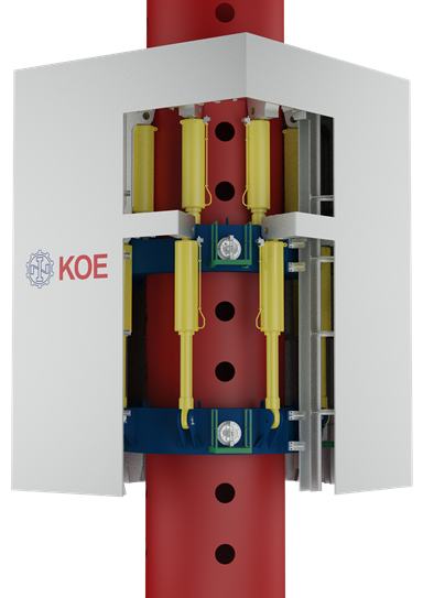 雙動(dòng)環(huán)梁液壓插銷(xiāo)升降系統(tǒng)